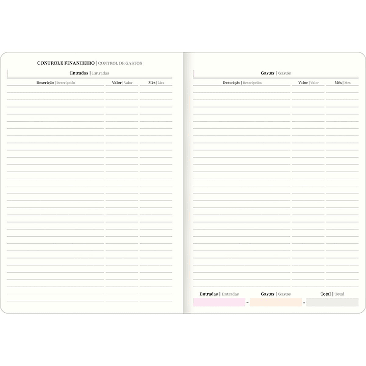 AGENDA / PLANNER GRAPADO 2026 WEST VILLAGE LINEAS - TILIBRA 2