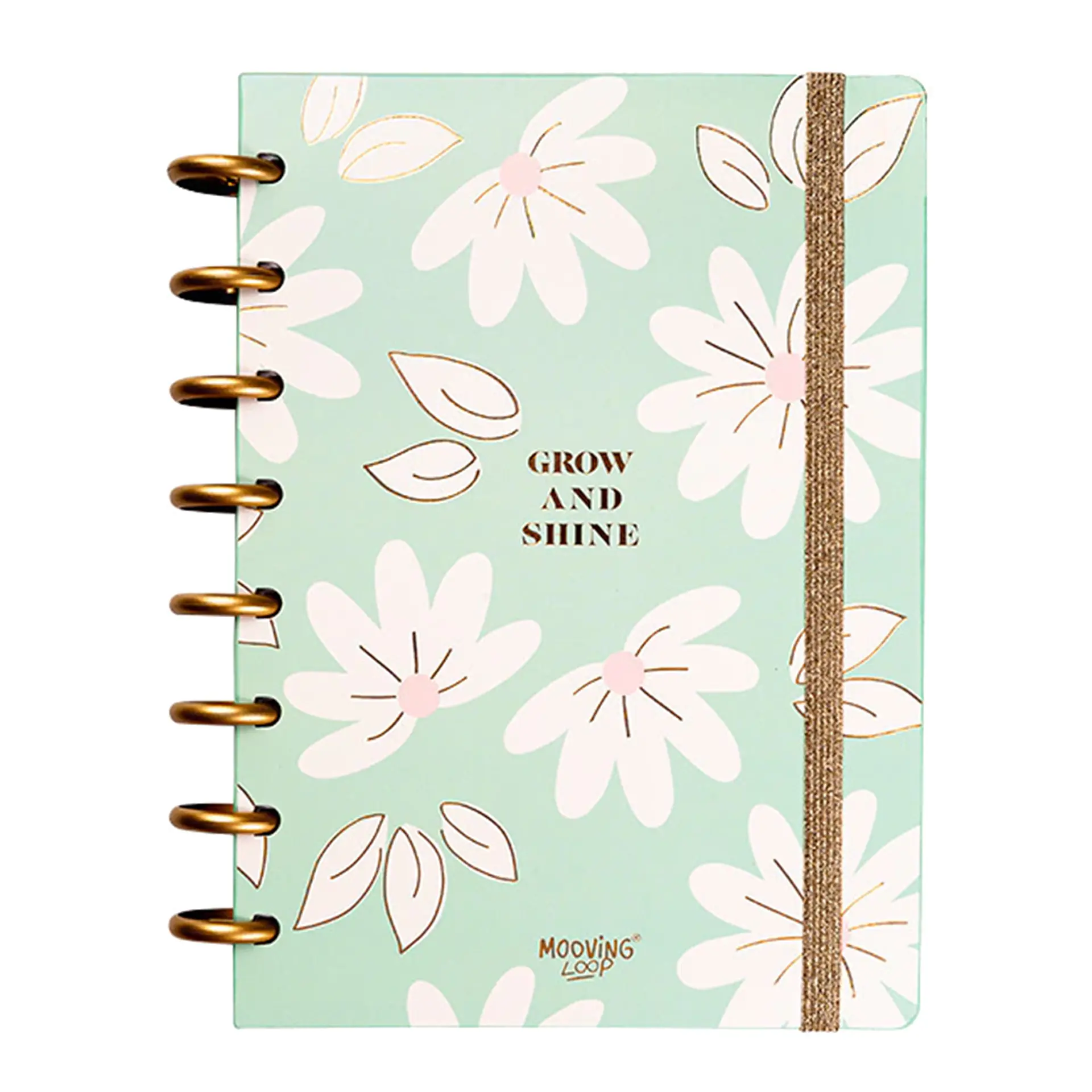 CUADERNO DE DISCOS A5 FLORES - MOOVING LOOPS 1