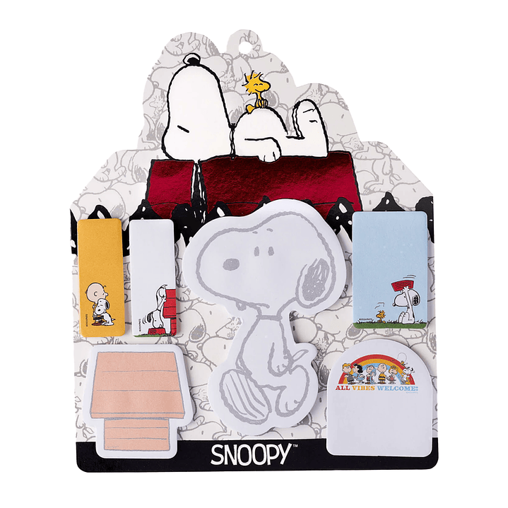 SET NOTAS ADHESIVAS SNOOPY - MOOVING 1