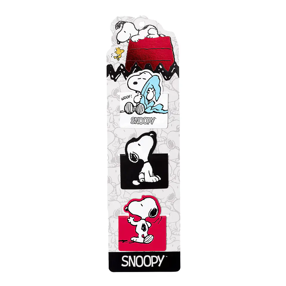 SET MARCAPAGINAS MAGNETICOS SNOOPY - MOOVING 1