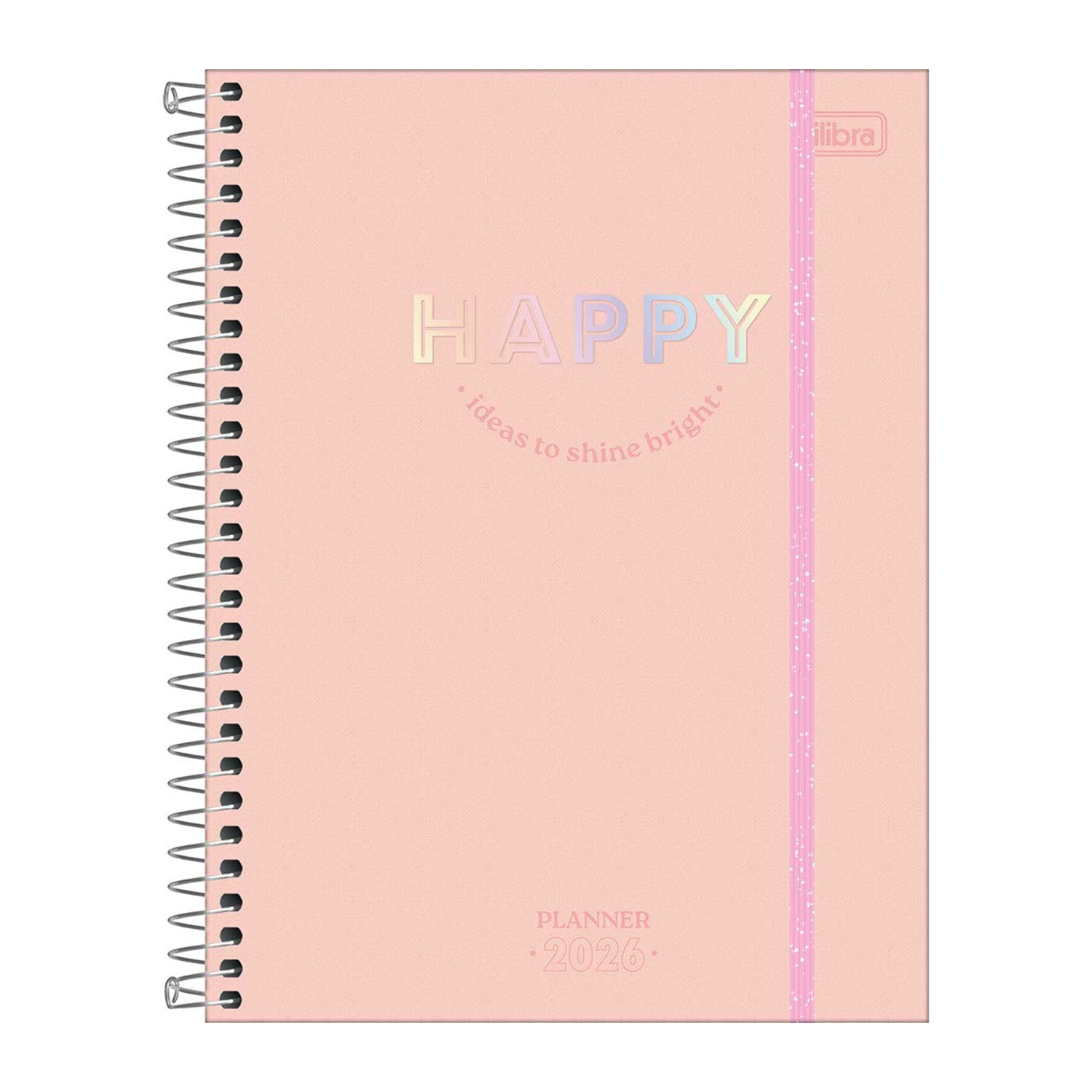 AGENDA / PLANNER 2026 M7 VISTA SEMANAL HAPPY DAMASCO - TILIBRA