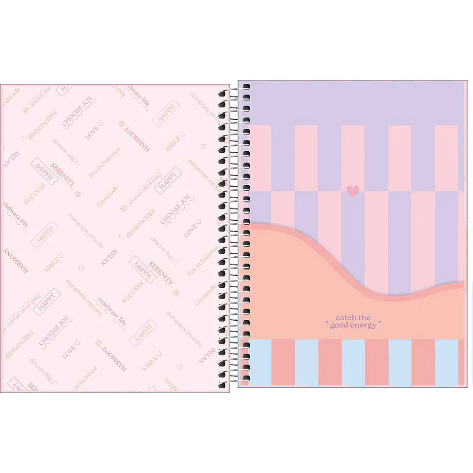 AGENDA / PLANNER 2026 M7 VISTA SEMANAL HAPPY LILA - TILIBRA 2