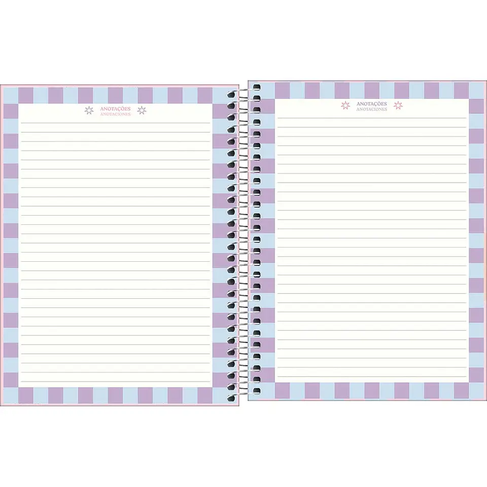 AGENDA / PLANNER 2026 M7 VISTA SEMANAL HAPPY LILA - TILIBRA 16