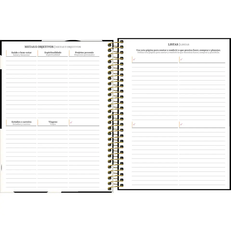 AGENDA / PLANNER 2026 M7 VISTA SEMANAL WEST VILLAGE RAYAS - TILIBRA 4