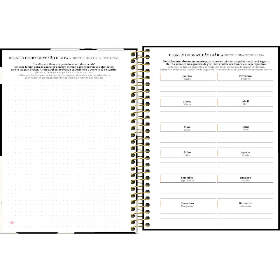 AGENDA / PLANNER 2026 M7 VISTA SEMANAL WEST VILLAGE RAYAS - TILIBRA 6