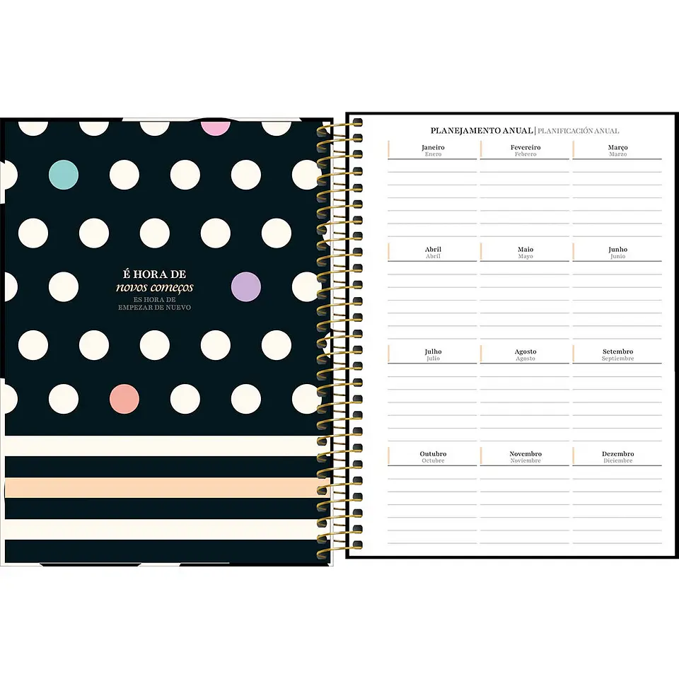 AGENDA / PLANNER 2026 M7 VISTA SEMANAL WEST VILLAGE RAYAS - TILIBRA 15