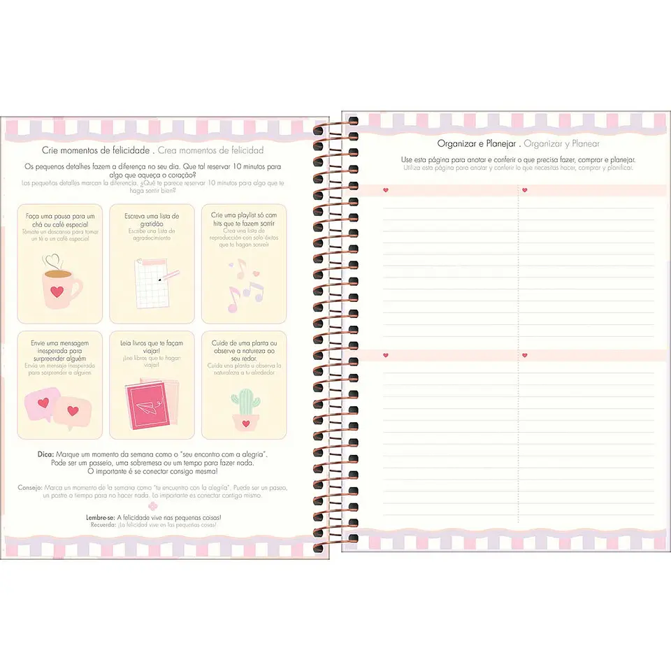 AGENDA / PLANNER 2026 M7 VISTA SEMANAL SOHO LILA - TILIBRA 5