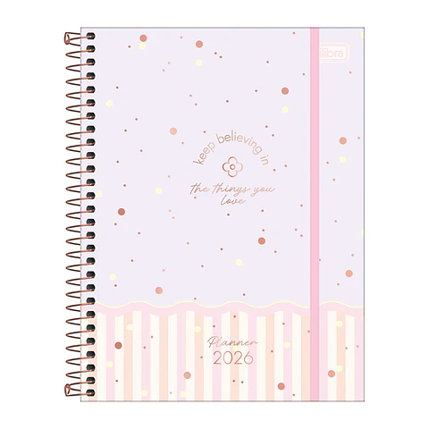 AGENDA / PLANNER 2026 M7 VISTA SEMANAL SOHO LILA - TILIBRA