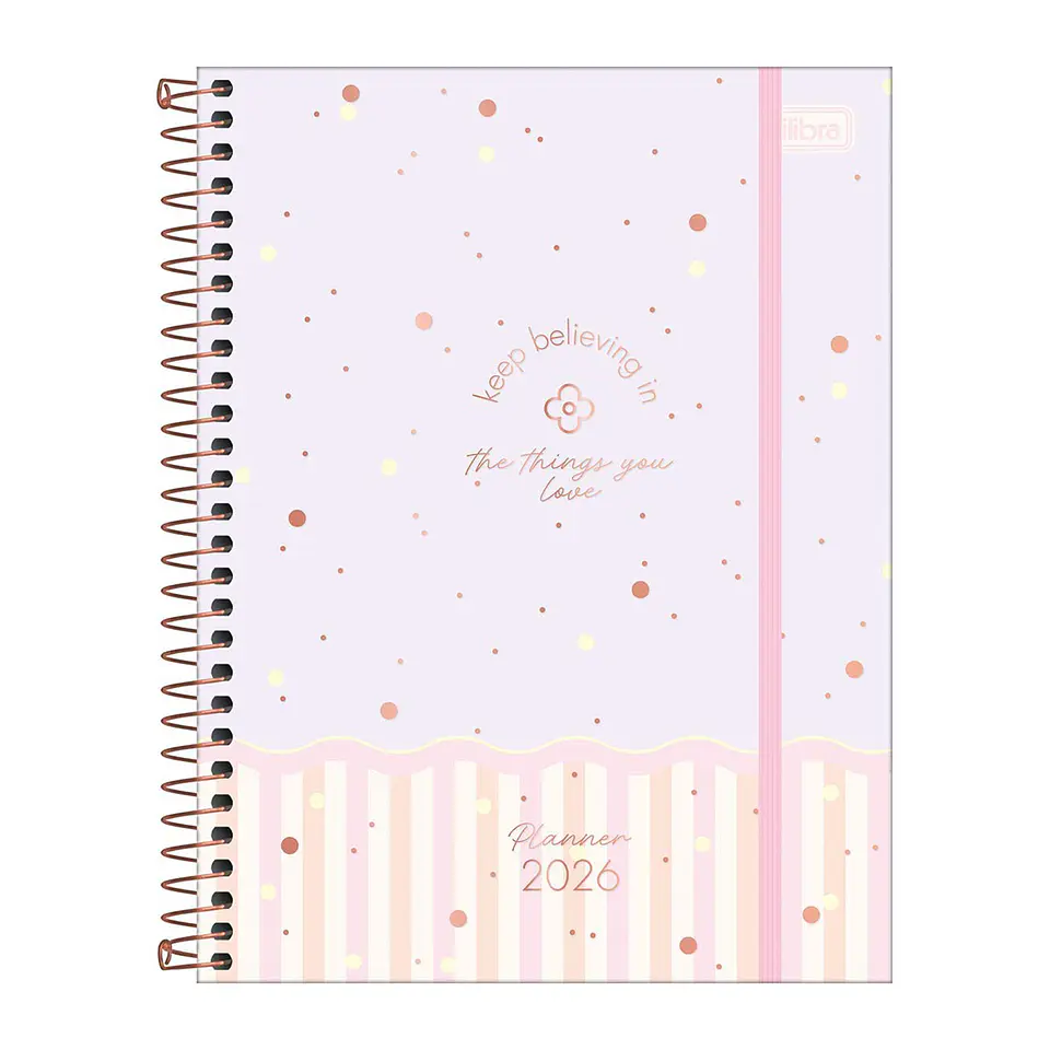 AGENDA / PLANNER 2026 M7 VISTA SEMANAL SOHO LILA - TILIBRA 1