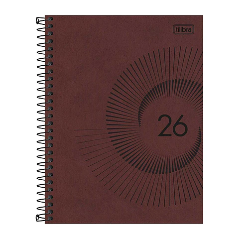  AGENDA / PLANNER 2026 M7 VISTA SEMANAL PRATIKA BORDO - TILIBRA