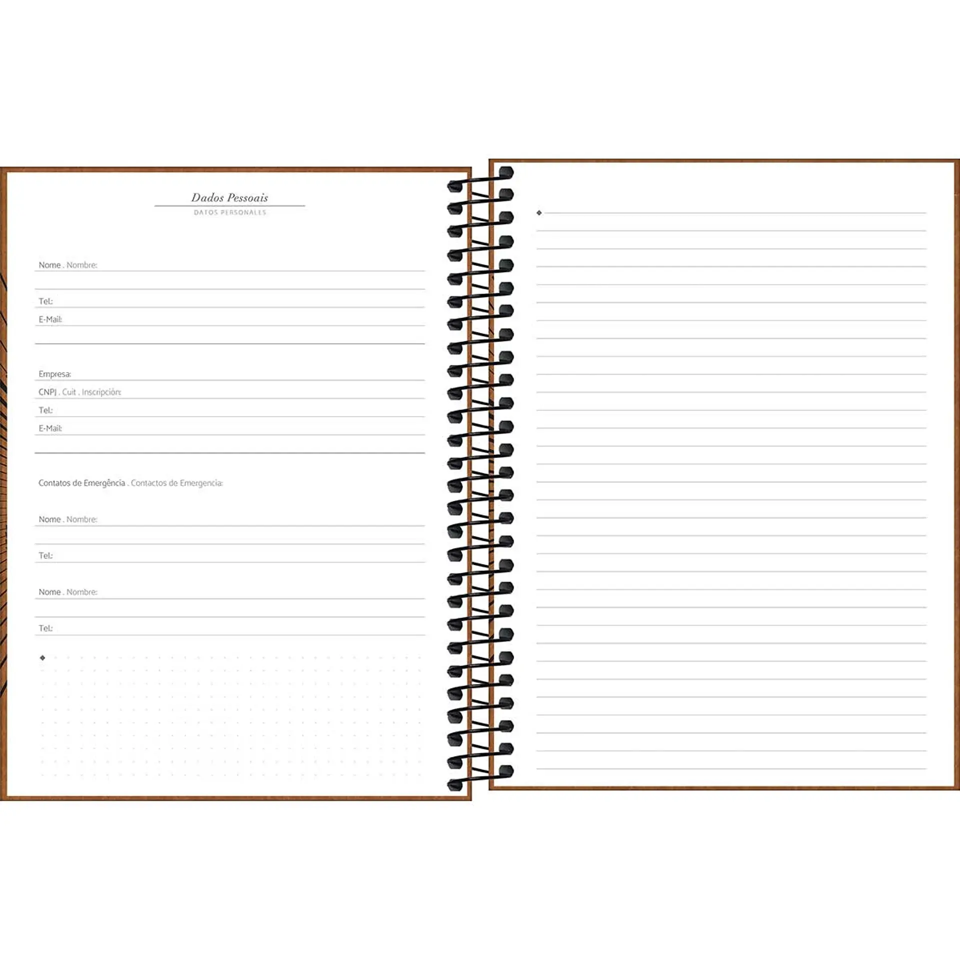  AGENDA / PLANNER 2026 M7 VISTA SEMANAL PRATIKA AZUL GRISACEO - TILIBRA 2
