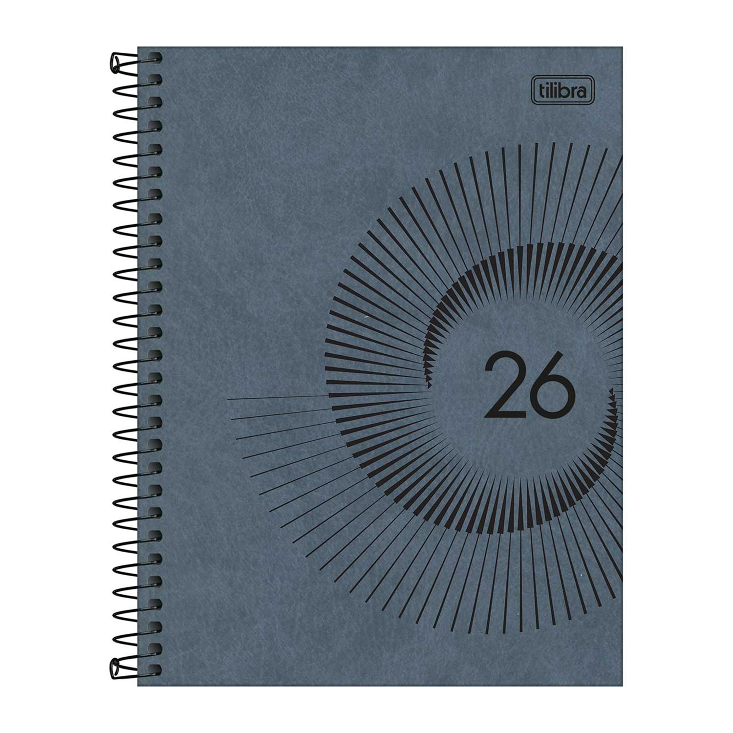 AGENDA / PLANNER 2026 M7 VISTA SEMANAL PRATIKA AZUL GRISACEO - TILIBRA