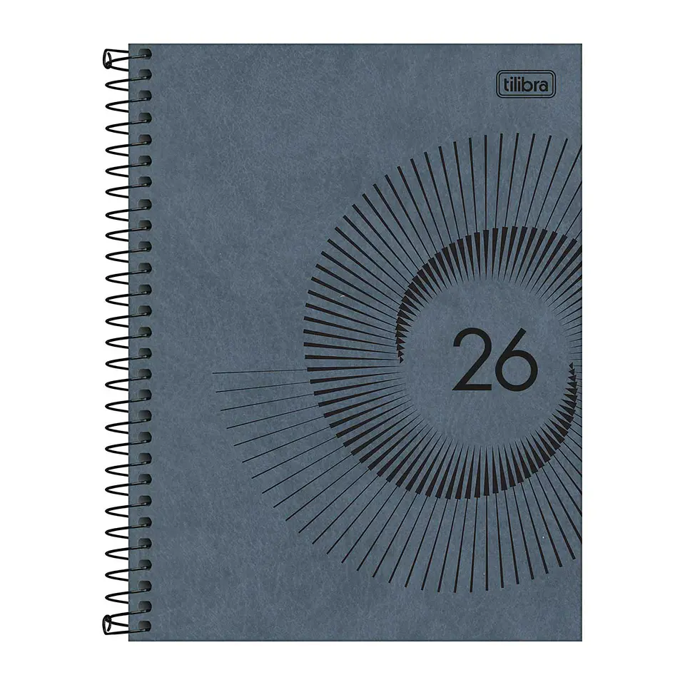  AGENDA / PLANNER 2026 M7 VISTA SEMANAL PRATIKA AZUL GRISACEO - TILIBRA 1