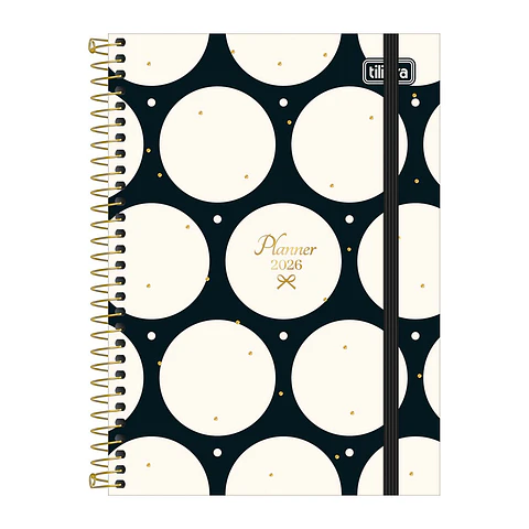 AGENDA / PLANNER 2026 M5 VISTA SEMANAL WEST VILLAGE CIRCULOS - TILIBRA
