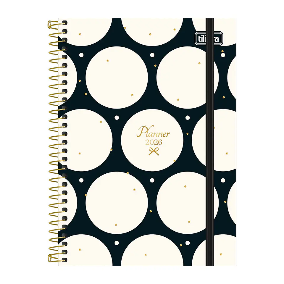 AGENDA / PLANNER 2026 M5 VISTA SEMANAL WEST VILLAGE CIRCULOS - TILIBRA 1