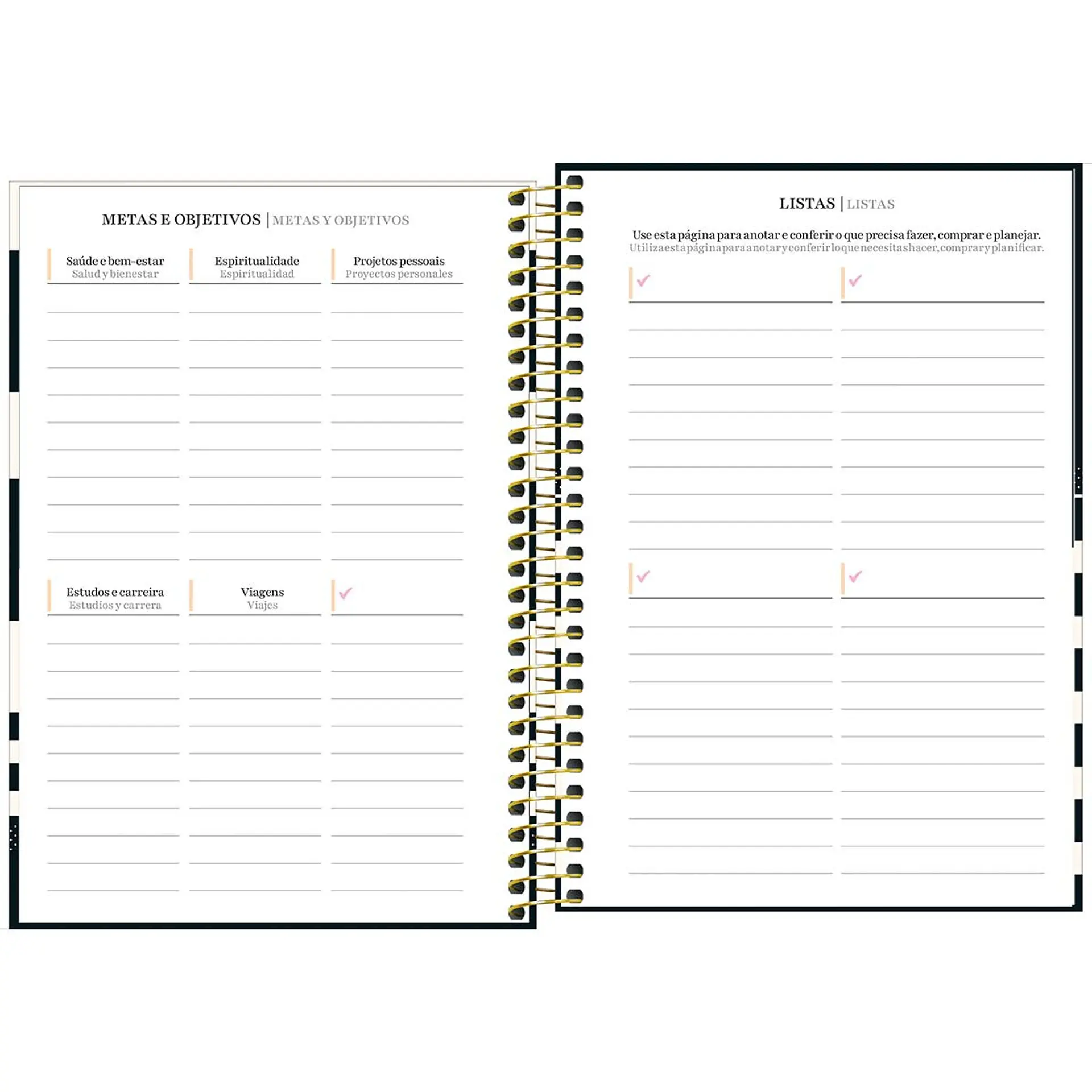 AGENDA / PLANNER 2026 M5 VISTA SEMANAL WEST VILLAGE CIRCULOS - TILIBRA 4