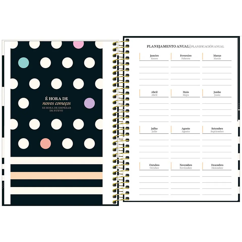 AGENDA / PLANNER 2026 M5 VISTA SEMANAL WEST VILLAGE CIRCULOS - TILIBRA 7