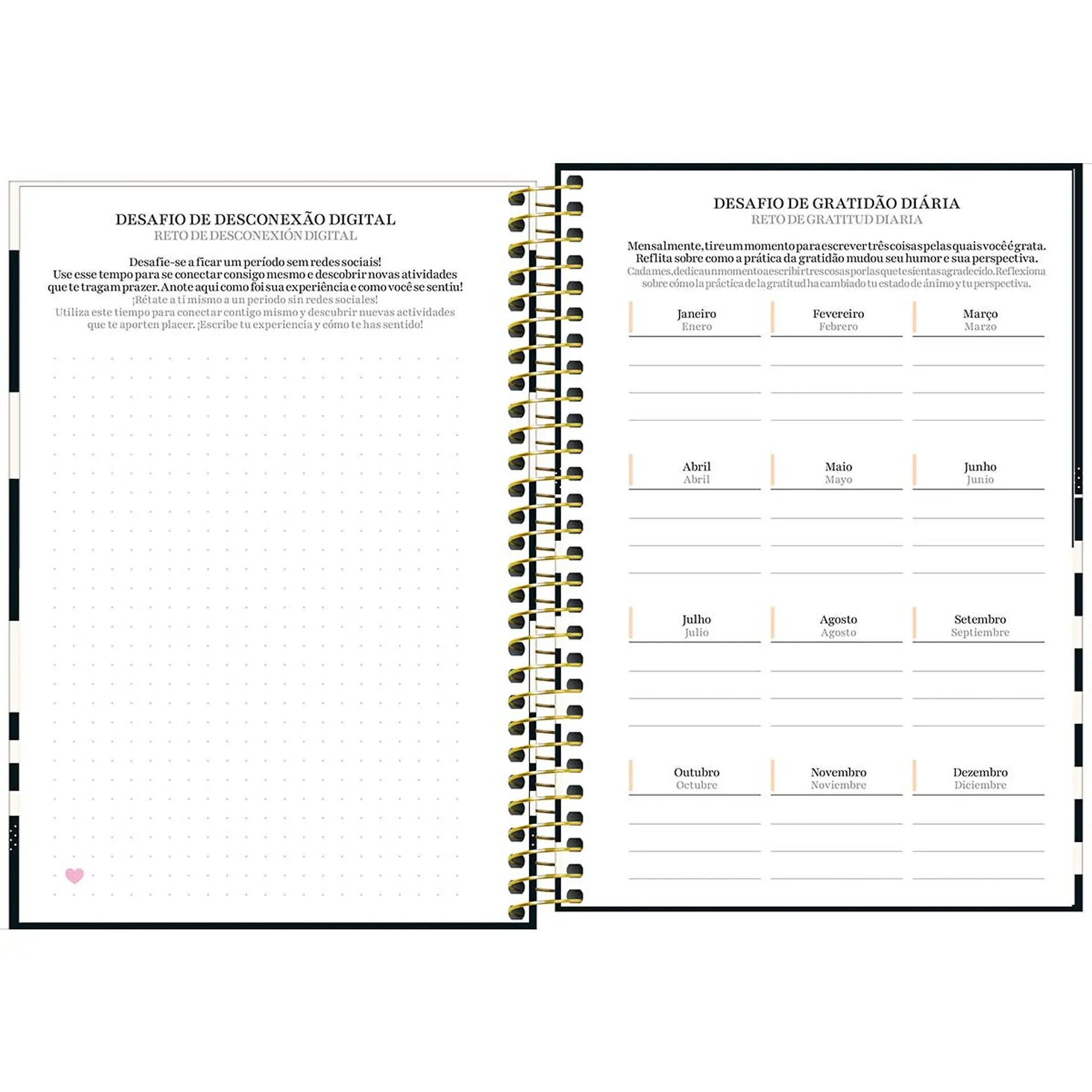 AGENDA / PLANNER 2026 M5 VISTA SEMANAL WEST VILLAGE RAYAS - TILIBRA 6