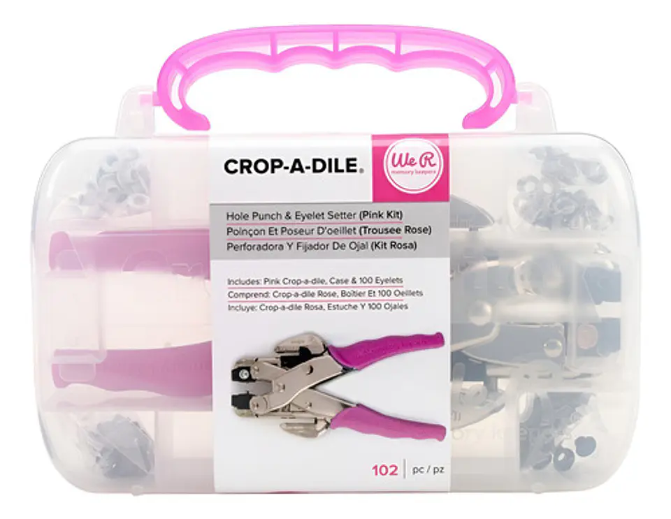 We R Memory Keepers Crop A Dile Fucsia 1
