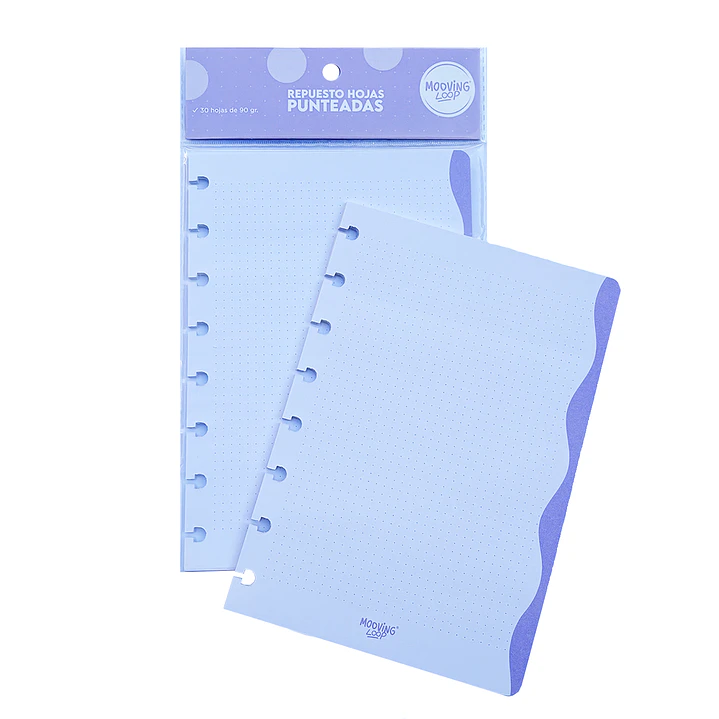 REPUESTO HOJAS PUNTOS CUADERNO INTELIGENTE A5 - MOOVING LOOPS 3