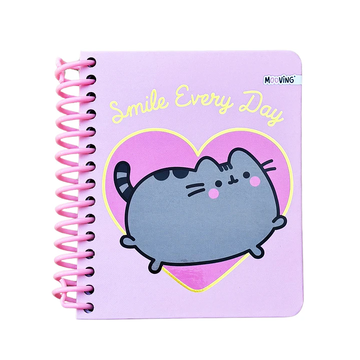 CUADERNO POCKET PUSHEEN ROSADO - MOOVING 1