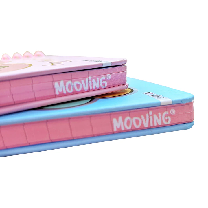 CUADERNO POCKET PUSHEEN ROSADO - MOOVING 4