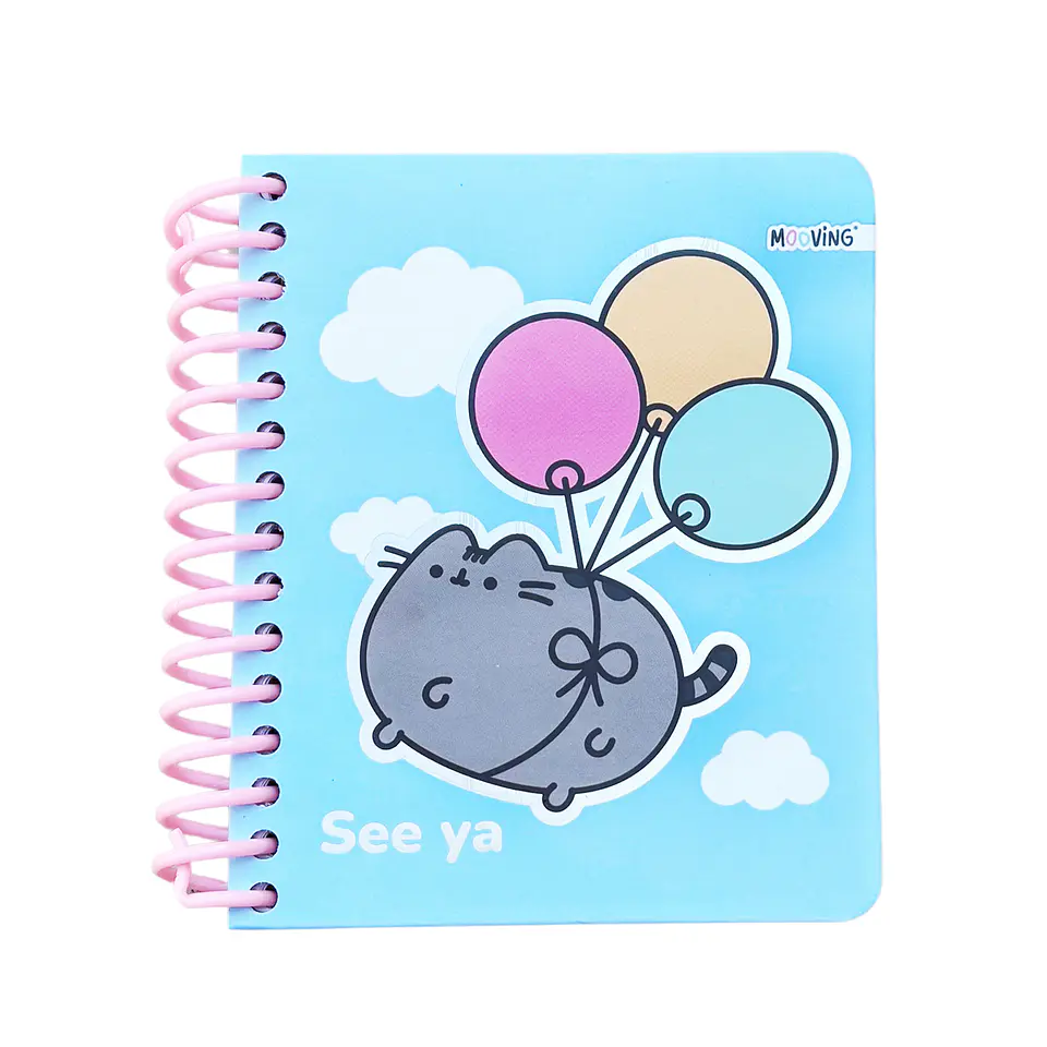 CUADERNO POCKET PUSHEEN ROSADO - MOOVING- COPIAR 1