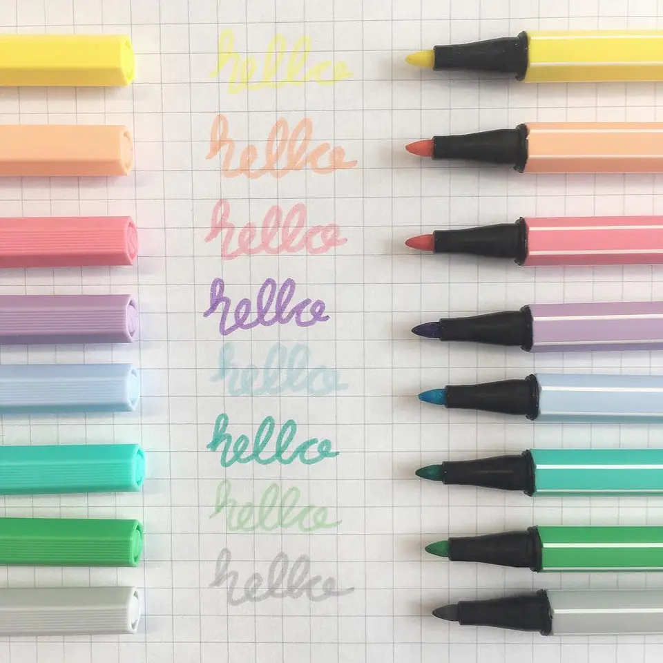 SET STABILO PEN68 PASTEL 8 COLORES 4