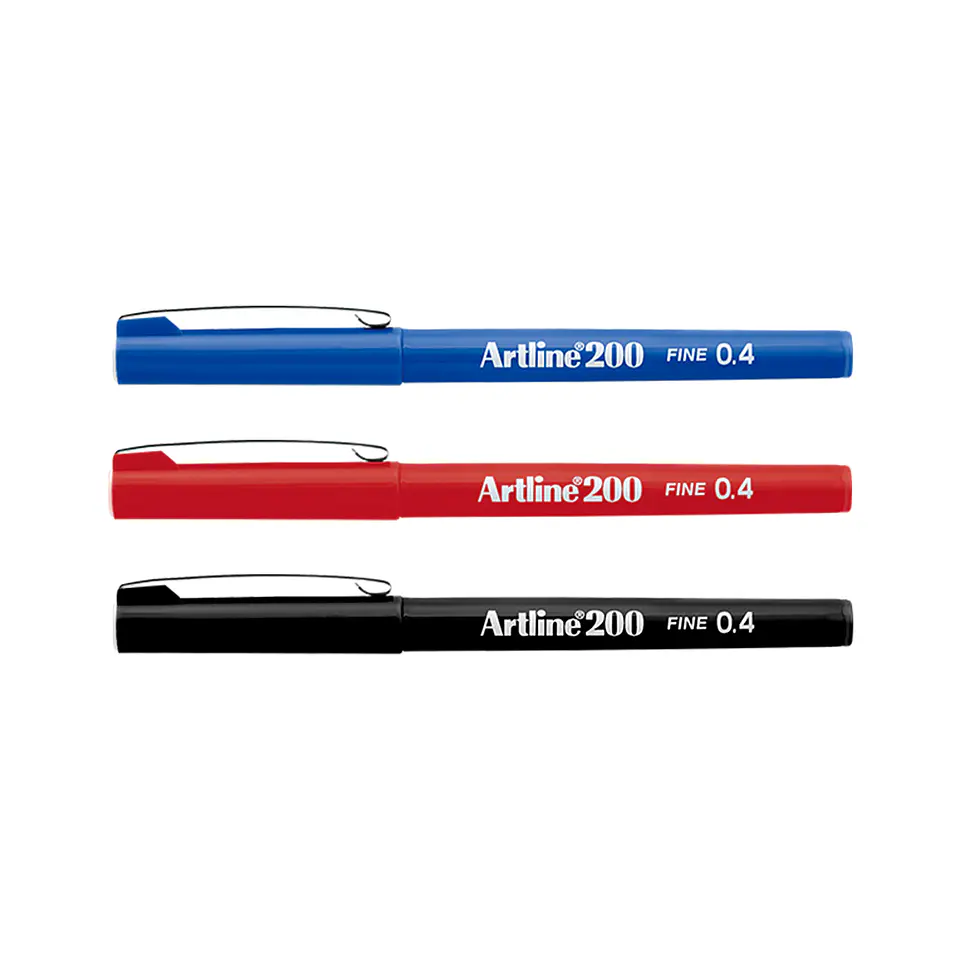 LAPIZ FIBRA PUNTA FINA 0.4 ARTLINE 200 1