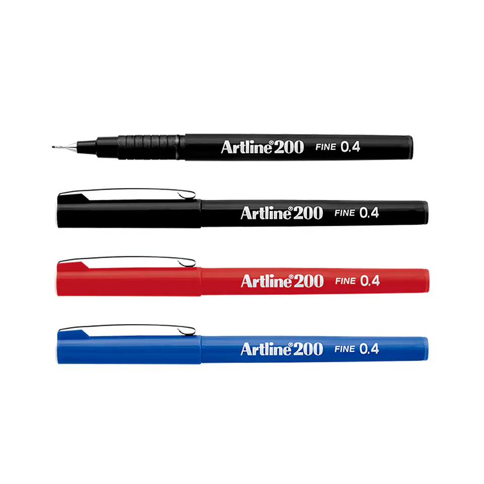 LAPIZ FIBRA PUNTA FINA 0.4 ARTLINE 200 2