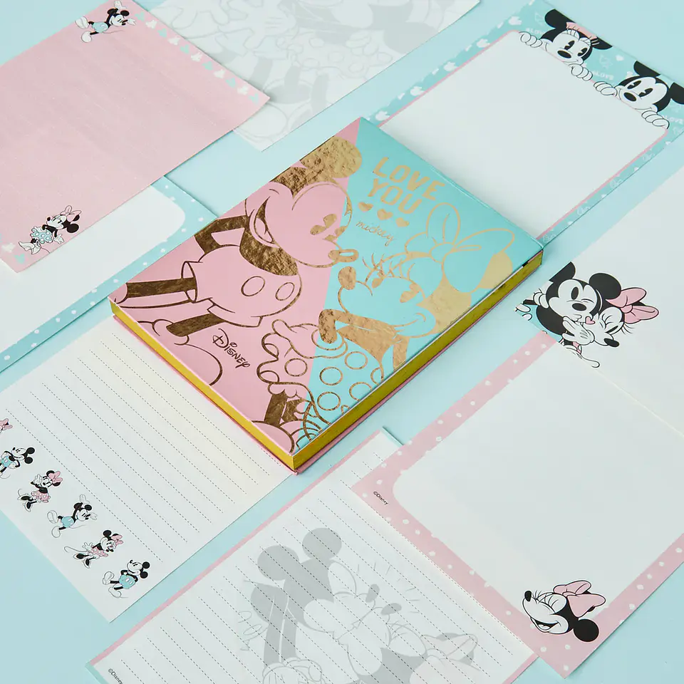 BLOCK DE NOTAS MICKEY & MINNIE - MOOVING 2