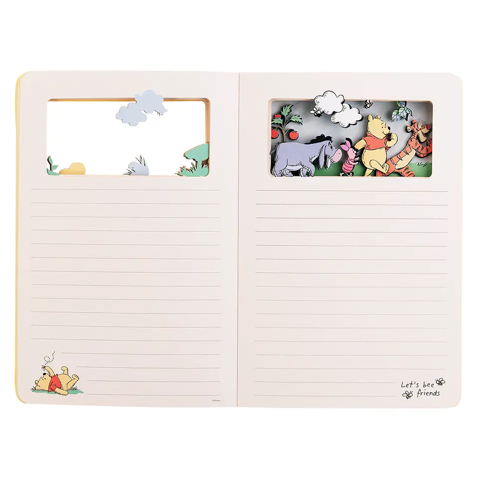 LIBRETA MAGIC LAYER WINNIE THE POOH - MOOVING 2