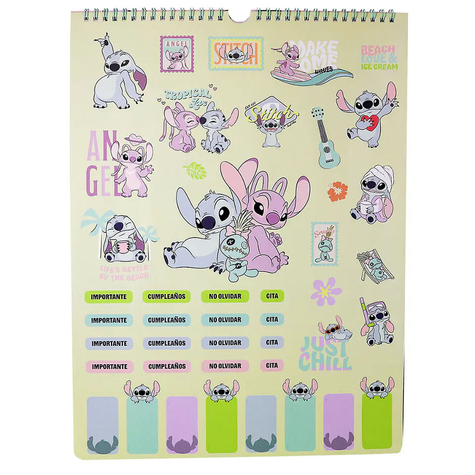 <b>PREVENTA:</b> CALENDARIO 2027 STITCH - MOOVING 2