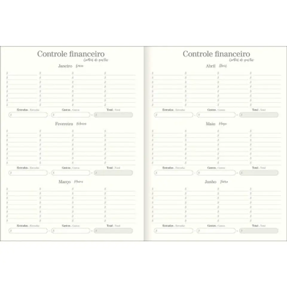 AGENDA / PLANNER GRAPADO 2027 VANILLA M9 - TILIBRA 5