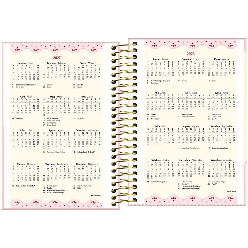 AGENDA / PLANNER 2027 AMARENA M5 - TILIBRA 7