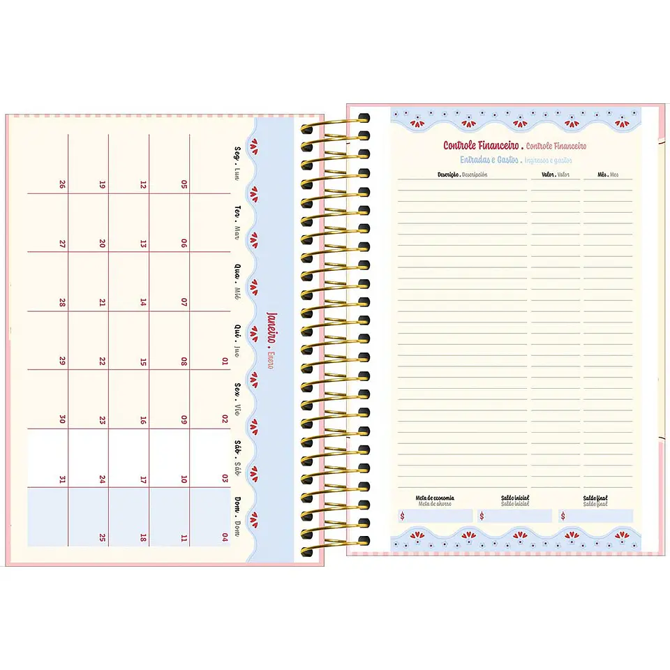 AGENDA / PLANNER 2027 AMARENA M5 - TILIBRA 12