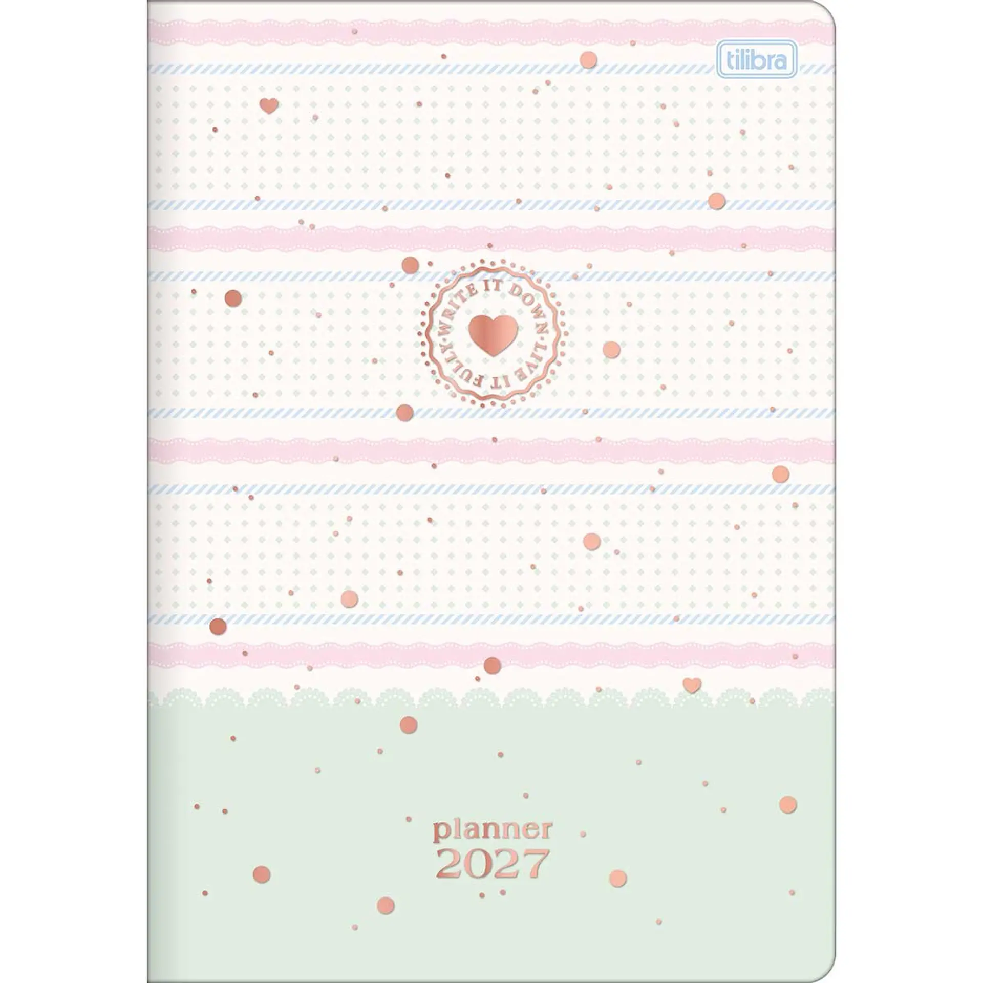 AGENDA / PLANNER GRAPADO 2027 SOHO M7 - TILIBRA 4