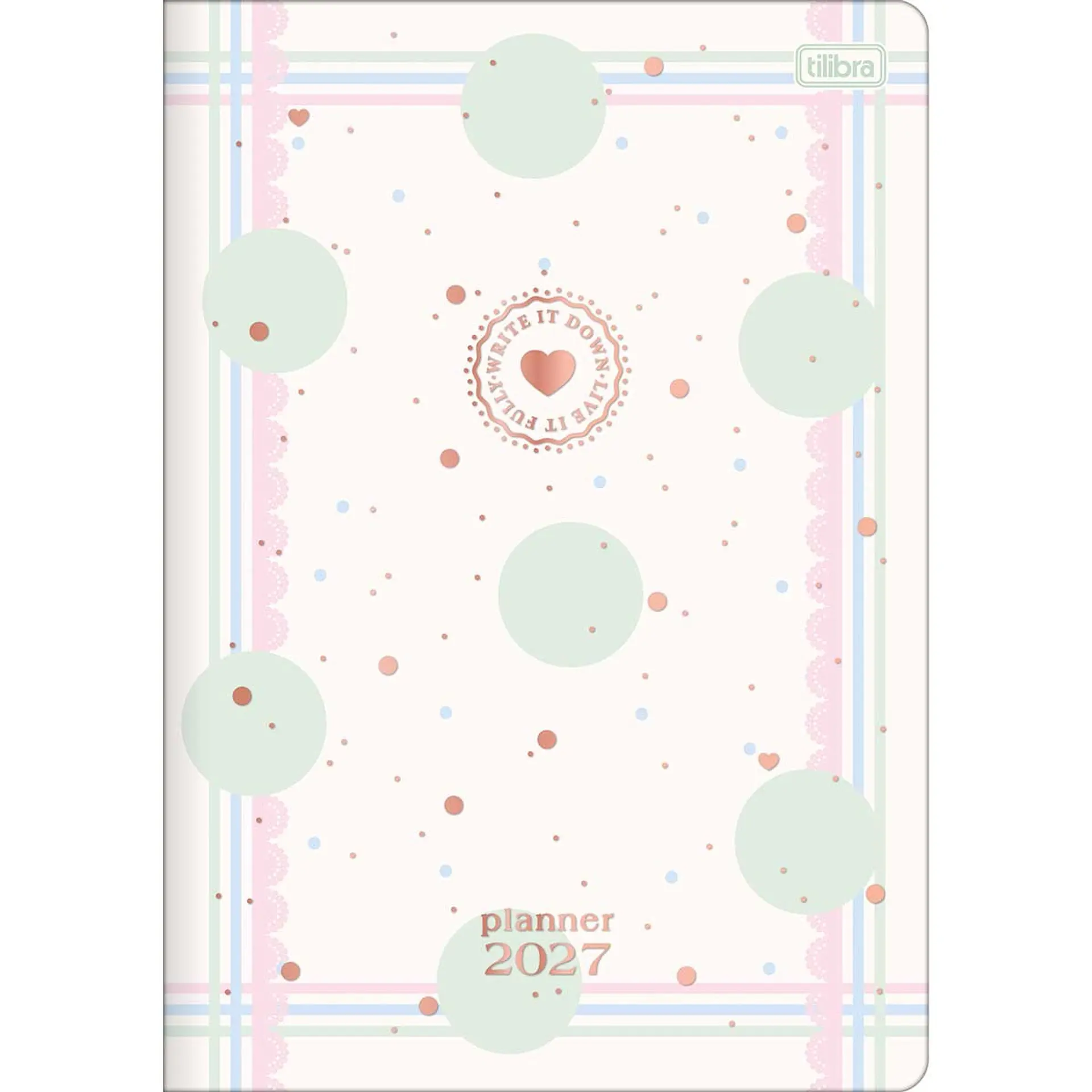 AGENDA / PLANNER GRAPADO 2027 SOHO M7 - TILIBRA 3