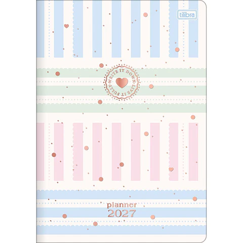 AGENDA / PLANNER GRAPADO 2027 SOHO M7 - TILIBRA