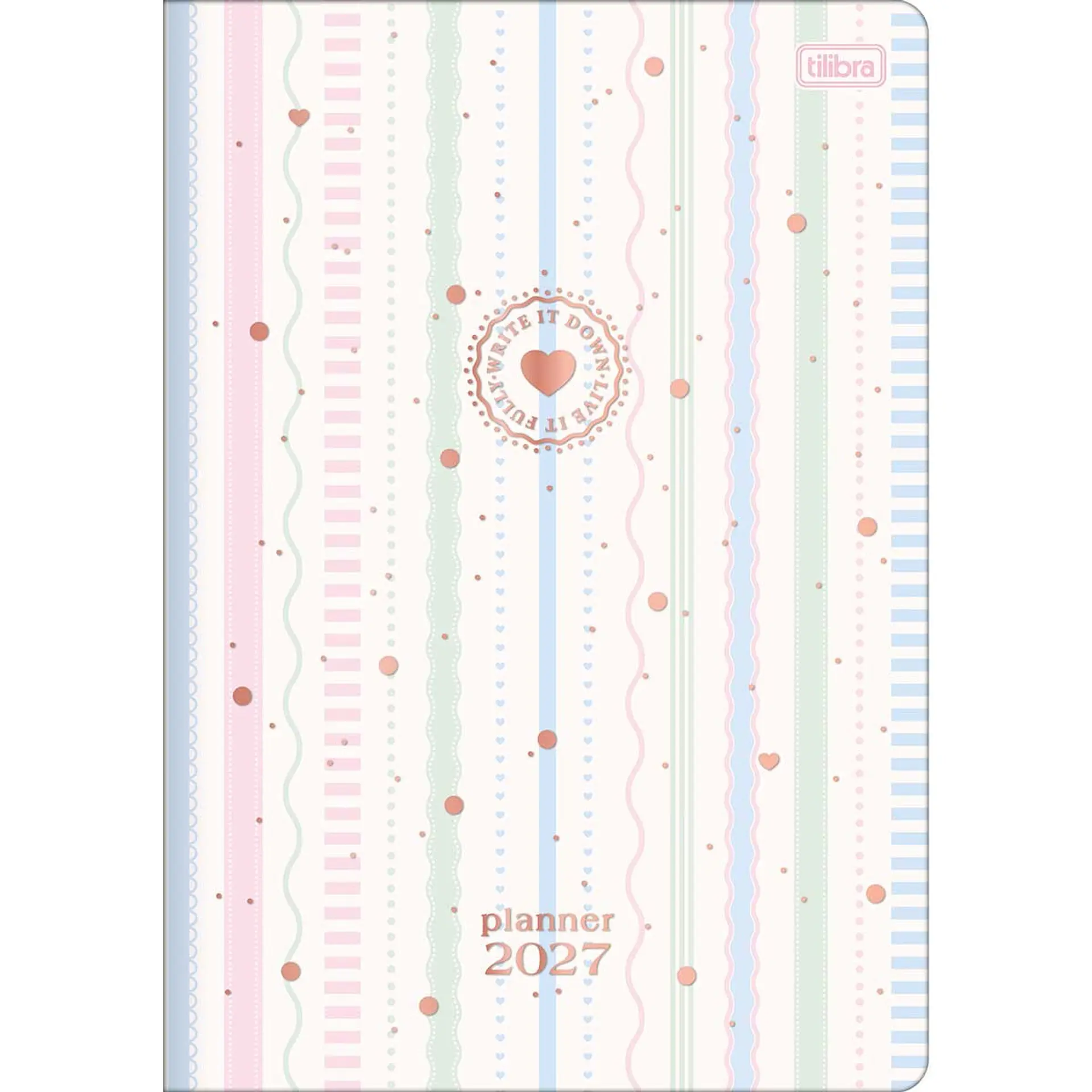 AGENDA / PLANNER GRAPADO 2027 SOHO M7 - TILIBRA 2