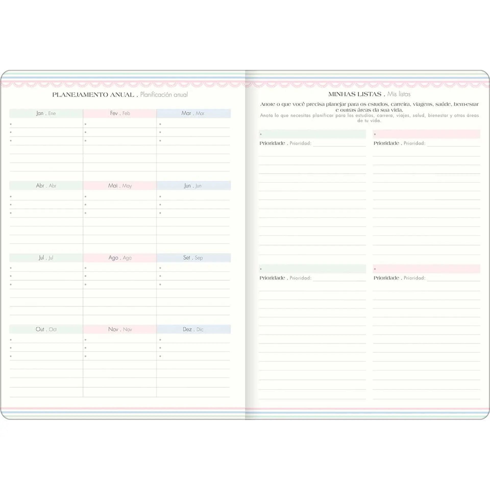 AGENDA / PLANNER GRAPADO 2027 SOHO M7 - TILIBRA 5