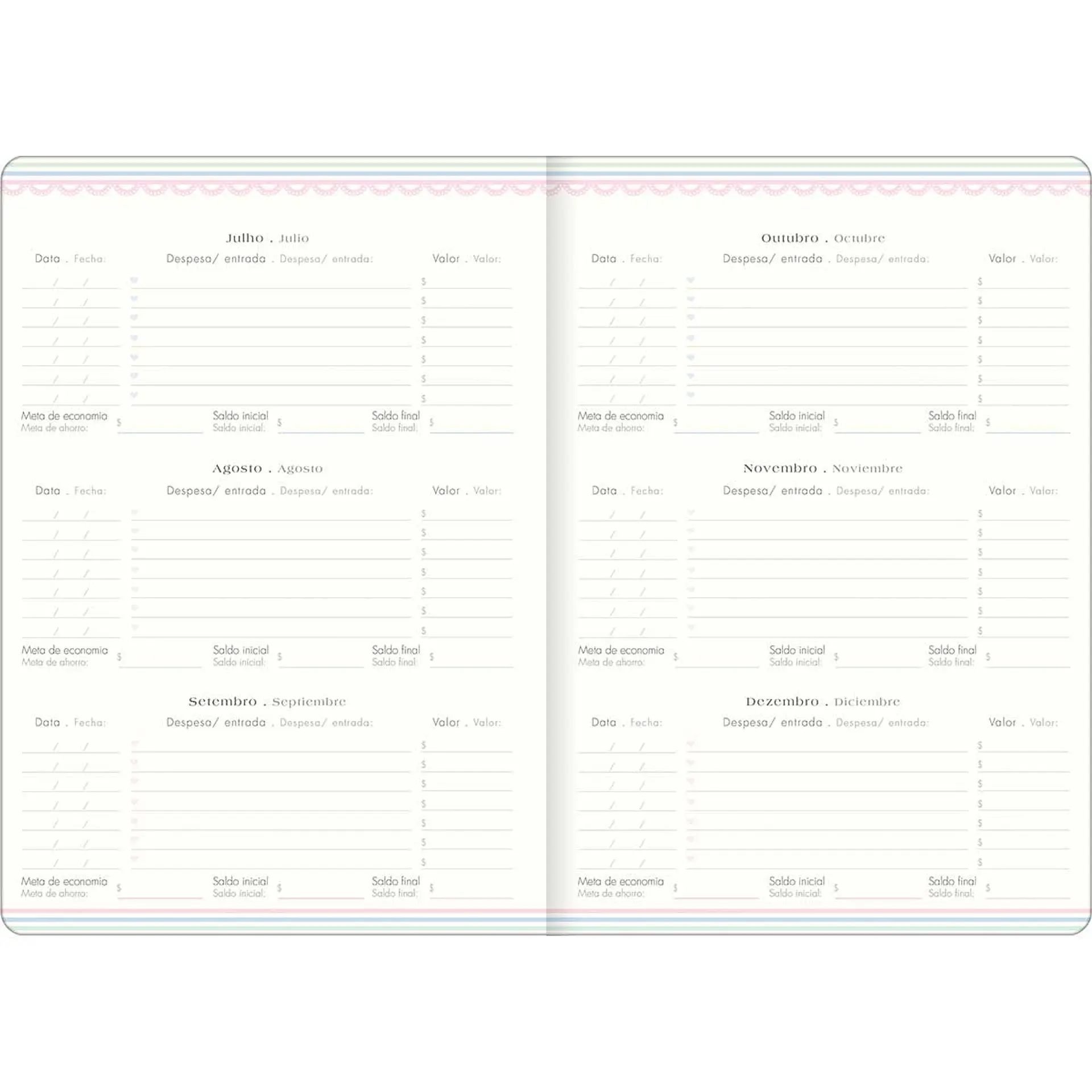AGENDA / PLANNER GRAPADO 2027 SOHO M7 - TILIBRA 8