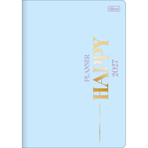 AGENDA / PLANNER GRAPADO 2027 HAPPY M7 - TILIBRA