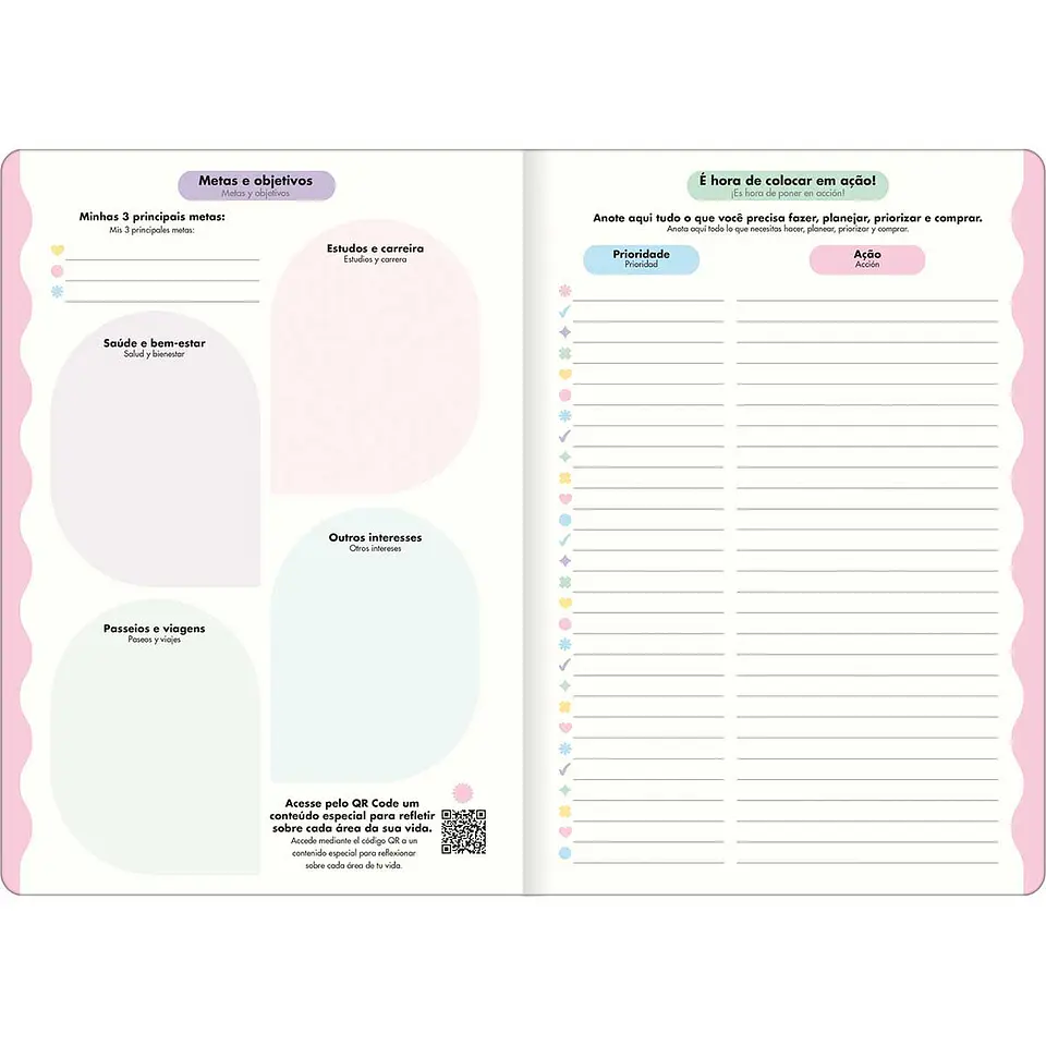 AGENDA / PLANNER GRAPADO 2027 HAPPY M7 - TILIBRA 5