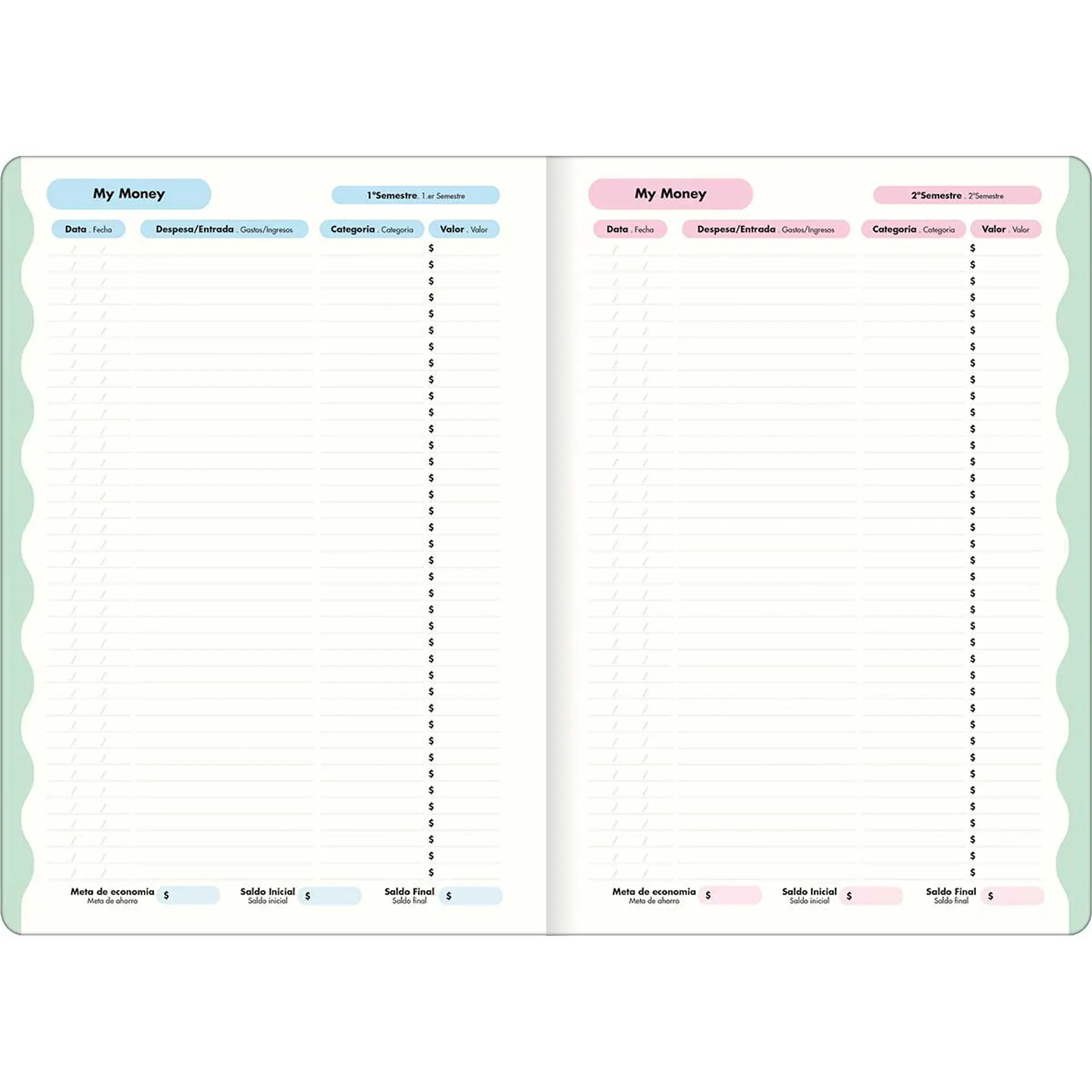 AGENDA / PLANNER GRAPADO 2027 HAPPY M7 - TILIBRA 6