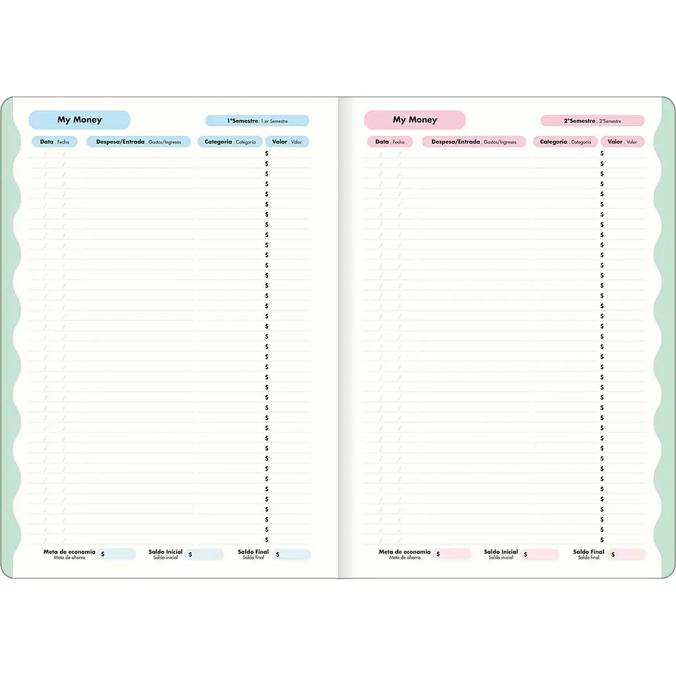 AGENDA / PLANNER GRAPADO 2027 HAPPY M7 - TILIBRA 6