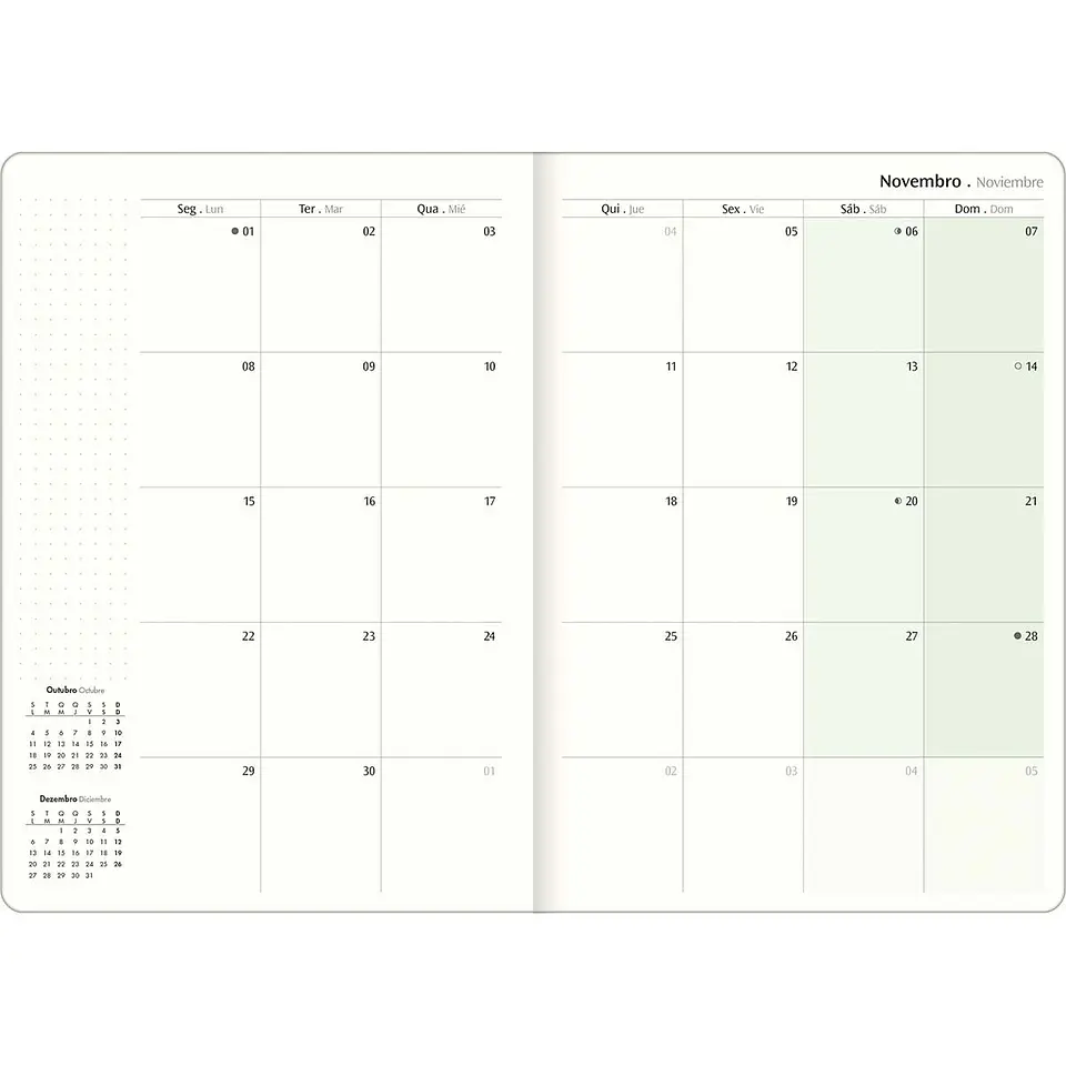AGENDA / PLANNER GRAPADO 2027 WEST VILLAGE M7 - TILIBRA 10