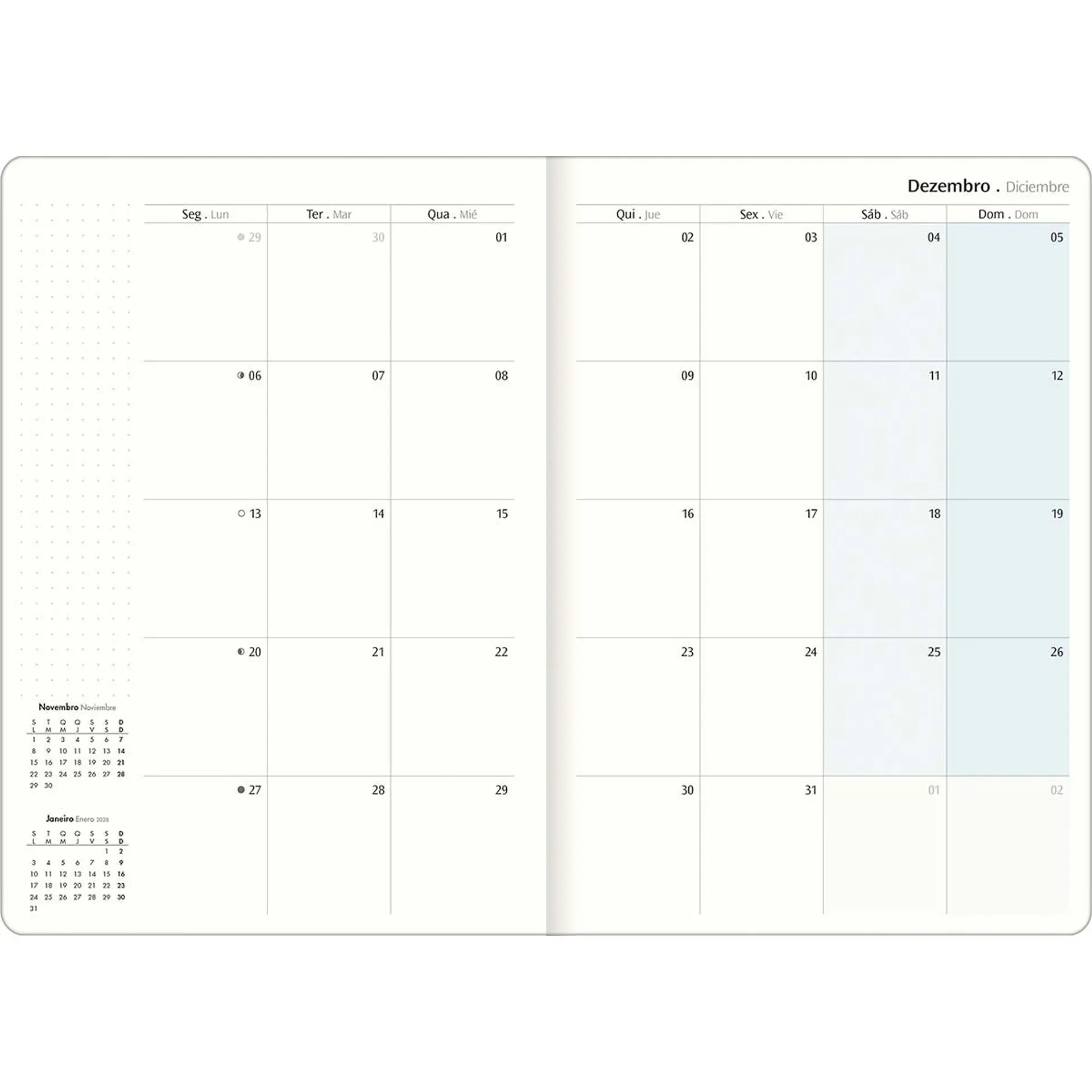 AGENDA / PLANNER GRAPADO 2027 WEST VILLAGE M7 - TILIBRA 11