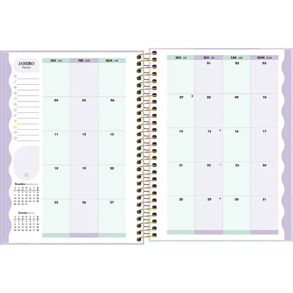 AGENDA / PLANNER 2027 HAPPY M7 - TILIBRA 12