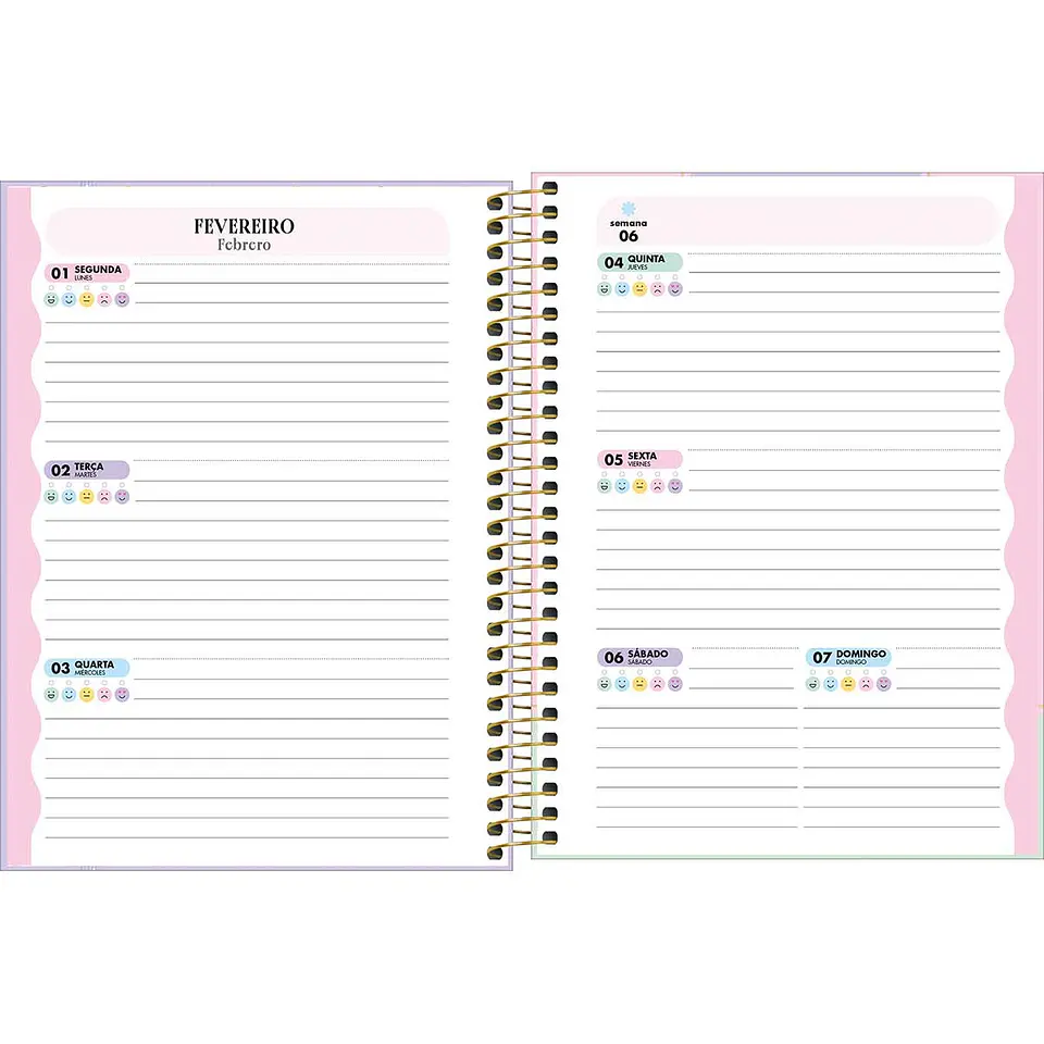AGENDA / PLANNER 2027 HAPPY M7 - TILIBRA 15